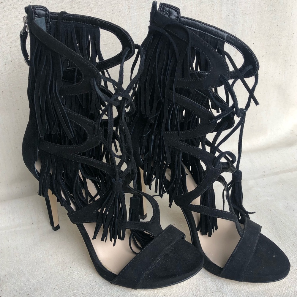 Tassel Stiletto Heels Guess Black 6